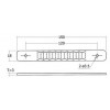 Z2B07 แผ่นกันพายุ แม่เหล็ก Magnetic Catch