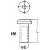 JCNUT6-20 สกรูตัวเมียเกลียวใน / Joint Connecter Nuts อุปกรณ์ตัวต่อ Carcase Connectors