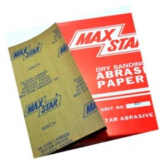 กระดาษทรายน้ำ ญี่ปุ่น เบอร์ 120 ยี่ห้อ MAXSTAR