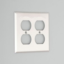 101-1S  2-Gang 2-Receptacle,Duplex Wall Plate for Duplex Receptacle [Stainless] AMERICAN DENKI