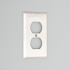 101S  1-Gang 1-Receptacle, Duplex Wall Plate for Duplex Receptacle [Stainless] AMERICAN DENKI