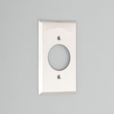 161S 1-Gang 1-Receptacle,Ø41.5×1,Mounting Screw Spacing 60.5 Wall Plate [Stainless] AMERICAN DENKI