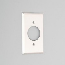 321S 1-Gang 1-Receptacle,Ø41.5×1,Mounting Screw Spacing 60.5 Wall Plate [Stainless] AMERICAN DENKI