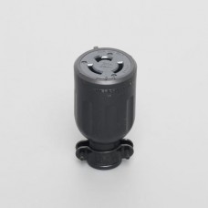 3224R  3-Pole 3-Wire 20A 250V Connector Body (Rubber Housing) AMERICAN DENKI