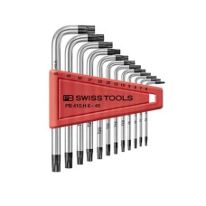 XPB 410-H6-25 ชุดประแจหกเหลี่ยมหัวท๊อกซ์ แบบสั้น รุ่น PB 410 H SWISS TOOLS