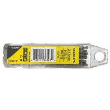 STA50024B10-ดอกเจาะเหล็ก HSS ขนาด 2.5mm.(10ดอก/กล่อง)-Stanley