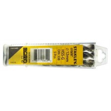 STA50154B05-ดอกเจาะเหล็ก HSS ขนาด 12mm.(5ดอก/กล่อง)-Stanley