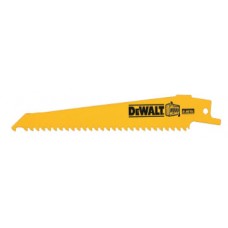 DW4802-ใบเลื่อยชักยาว 6 นิ้ว ตัดไม้ 5 อัน/แพ็ค-DeWALT