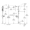 8320-8325 ชุดฝักบัวฉุกเฉินแบบรวม AXION MSR  HAWS