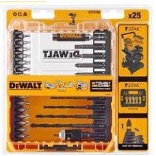 DT70708-QZ-ชุดดอกสว่านดอกไขควงจำนวน 25 ชิ้น-DeWALT