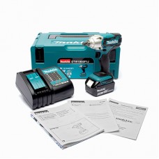 DTW190SF1J บล๊อกไร้สาย 1/2" (แบต+MAKPAC) MAKITA