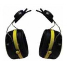 EARS0045  ที่ครอบหูลดเสียง (ใช้ร่วมกับหมวกนิรภัย) สีดำ-เหลือง  PANGOLIN