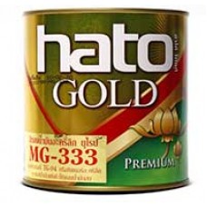 H181-0050  สีทองน้ำมัน ทองยุโรป  ขนาด 1/4 แกลลอน  HATO