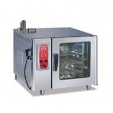 PE601BD1 เตานึ่งไฟฟ้าถาด 6 ชิ้น 6 Tray Combi  Steamer JUSTA