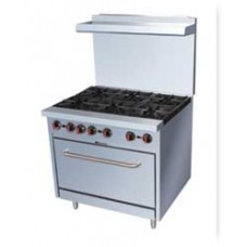 S36  Gas 6 Burner JUSTA เตาแก๊ส6หัว