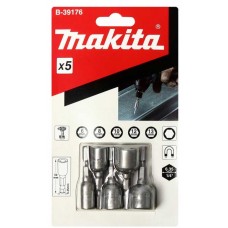 MPB-39176 ชุดดอกไขควงหัวลูกบล๊อก 5 ดอก 6,8,10,12,13 mm Makita