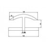 PCH-250-4 อุปกรณ์ฉากเชื่อมด้านหลังตู้ ตัว H PANEL CONNECTOR อุปกรณ์รับท่อ PIPE HOLDER 