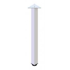 SQ-50700P ชุดขาโต๊ะทำงานอลูนิเนียมกลม 50 มิล ALUMINIUM TABLE LEG 50 MM. ขาโต๊ะ TABLE LEG