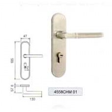 4558CHM 01 มือจับสแตนเลส SUS304 แบบหล่อระบบมอร์ทิสล็อค Solex โซเล็กซ์