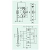 134U PLUS มอร์ทิสล็อค Mortise Passage and Deadbolt Lock Veco วีโก้