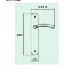 1716 Classic Brass Handle for Mortise Lock มือจับทองเหลือง สำหรับมอร์ทิสล็อค Veco วีโก้