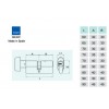 T80-High Security Double Profile Cylinder with Thumbturn ไส้กุญแจสองทางมีปุ่มบิดแบบความปลอดภัยสูง Veco วีโก้