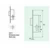 2211 มอร์ทิสล็อค Mortise Deadbolt Lock for Narrow Door Frames Veco วีโก้