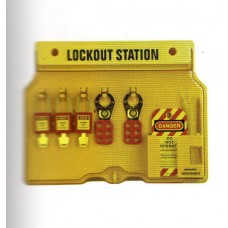 S01 ชุดเก็บอุปกรณ์ Lockout Station  A-SAFE