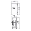 SB60 ตู้นิรภัยขนาดใหญ่ รุ่น 295 กก.รหัสหมุน ยี่ห้อ PRESIDENT