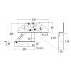 SCB29-YE อุปกรณ์ปรับระดับพนักพิง(รุ่นเกียร์ชิงช้า) อุปกรณ์เตียง Bed Fittings